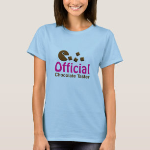 T-shirt Essai officiel de chocolat - Customisé