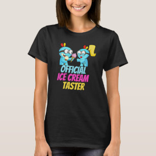 T-shirt Essai officiel de crème glacée