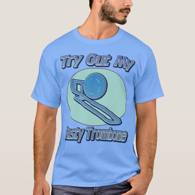 T-shirt Essayez ma chemise rouillée de trombone (Devant)
