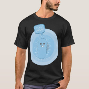 T-shirt Essayons de drôles proteus bactéries grouillant Cl