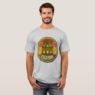 T-shirt Essayons Engineer Castle Retro T‑Shirt