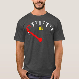 T-shirt Essence Carburant vide réservoir drôle Inflation G