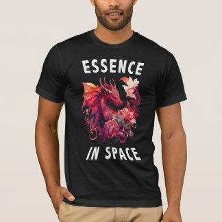 T-shirt Essence dans l'espace - Texte blanc