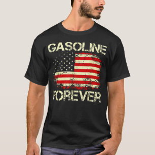 T-shirt Essence Forever Usa Drapeau Funky Carburant Gar