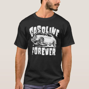 T-shirt Essence pour les voitures à essence pour toujours
