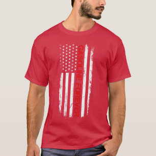T-shirt Essence pour toujours Drapeau américain Funny Fuel