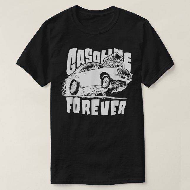 T-shirt Essence pour toujours drôle voitures à essence Tee (Design devant)