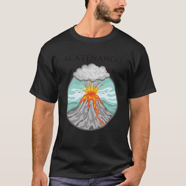 T-shirt Essential Acatenango Volcan (Devant)