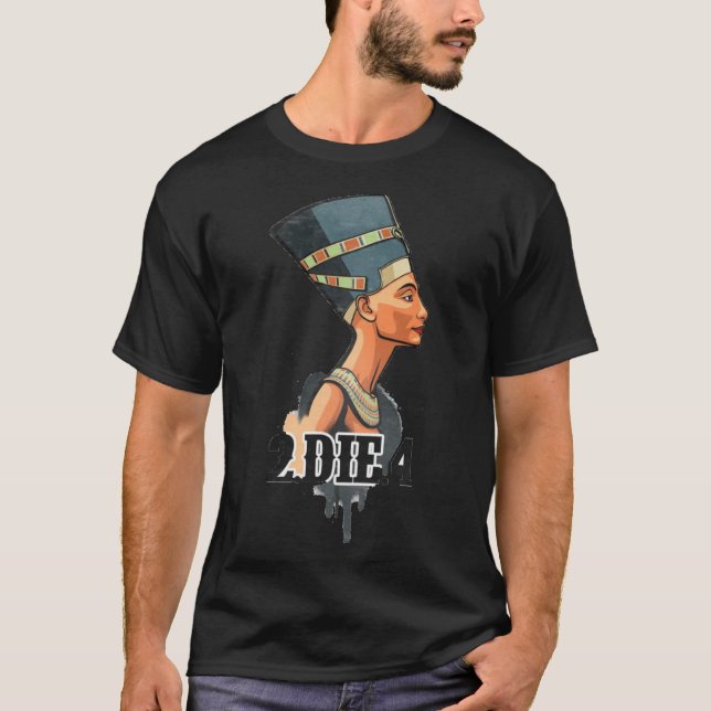 T-shirt Essentiel de tatouage égyptien 2Pac  (Devant)