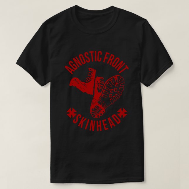 T-Shirt Essentiel En Tête De Peau Dure (Design devant)
