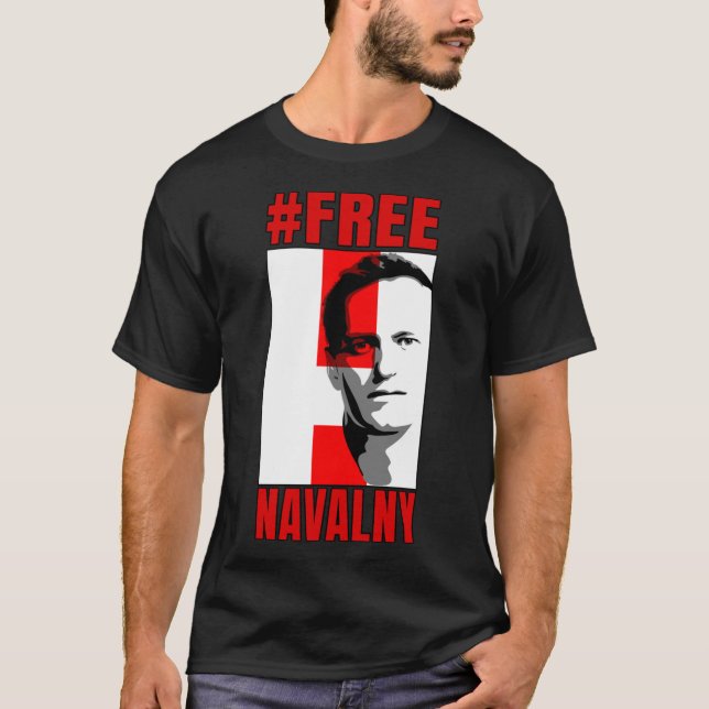T-Shirt Essentiel Navalny Gratuit (Devant)