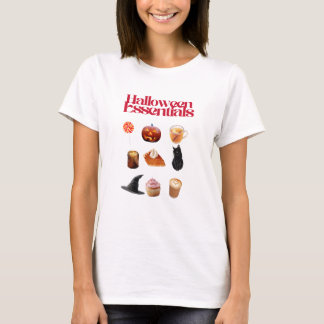 T-shirt Essentiels d'Halloween – Tee-shirt collage esthéti