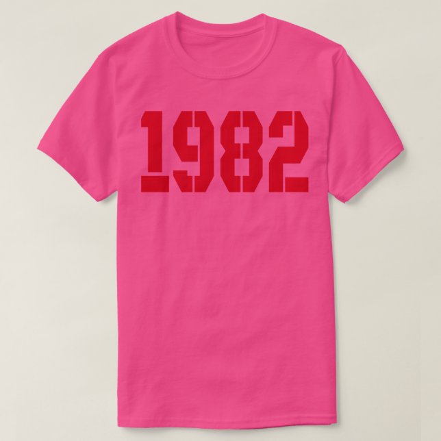 T-shirt est 1982 (Design devant)