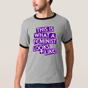 T-shirt Est c'à ce qu'un féministe ressemble