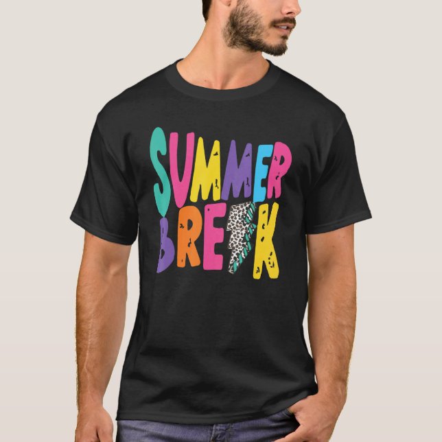 T-shirt Est-Ce Pause Été Mais Dernière Journée De Professe (Devant)