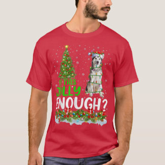 T-shirt Est-ce que ce Père Noël est assez joyeux Malamute 
