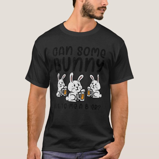 T-shirt Est-Ce Que Certains Lapins Peuvent M'Apporter Mign (Devant)