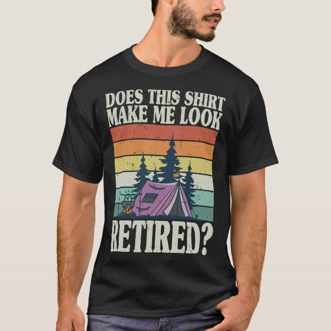 T-shirt Est-Ce Que Cette Chemise Me Donne L'Air D'Un Campe (Devant)