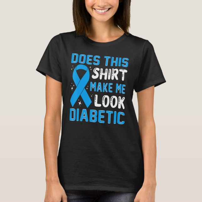 T-shirt Est-ce que cette chemise me fait ressembler à un d (Devant)