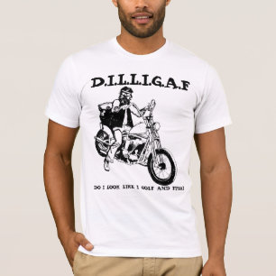 T-shirt Est-ce que D.I.L.L.I.G.A.F je regarde comme je