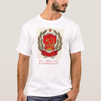 T-shirt Est-ce que je ressemble à un communiste ?