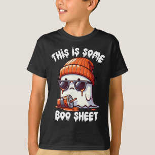 T-shirt Est-ce que Some Boo Sheet Funny Ghost Spooky Seaso
