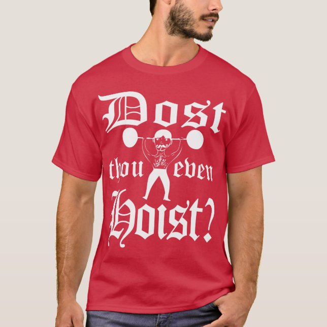T-shirt Est-Ce Que Tu Veux Même Hoist ? - Chemise élévatri (Devant)