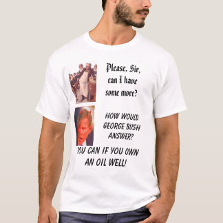 T-shirt Est-ce qu'Oliver Twist, svp, monsieur, je peux