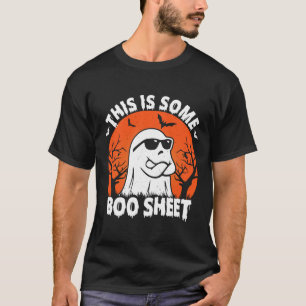 T-shirt Est-Ce Un Fantôme En Feuille De Bois Retro Funny H