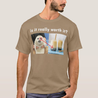 T-shirt est-ce vraiment worth it Silly Seal Meme famille