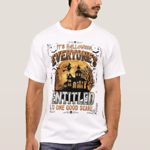 T-shirt Est Costume Humain French Bulldog Pumpkin Hallowee