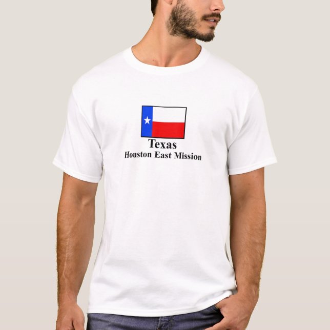 T-shirt est de mission du Texas Houston (Devant)