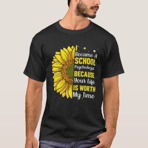 T-shirt Est devenu un professeur de psychologie psychologu