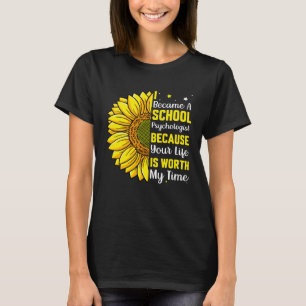 T-shirt Est devenu un professeur de psychologie psychologu