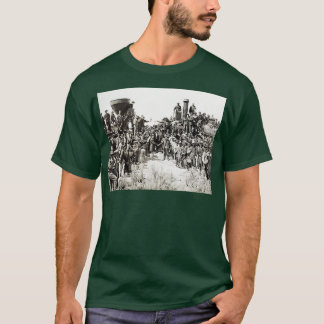 T-shirt Est et Ouest serrer les mains à la pose de Dernier