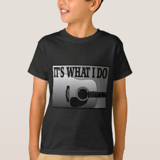 T-shirt Est GUITAR-IT ACOUSTIQUE CE QUE JE FAIS