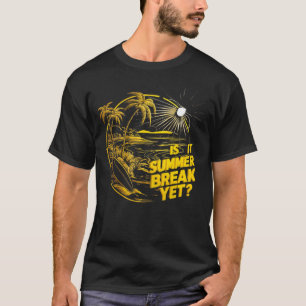 T-shirt Est-Il Pause Été Pourtant Déjeuner Lady Dernier Jo
