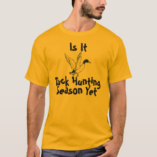 T-shirt Est il saison pourtant chemises de chasse de