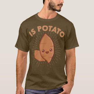 T-shirt Est La Pomme De Terre Comme On Le Voit Sur La Télé
