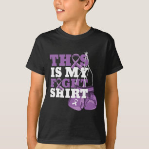 T-shirt Est Ma Lutte Alzheimerheimer Combattant Soutien Fo