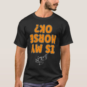 T-shirt Est Mon Cheval D'Accord Cheval Sauter Cheval équit