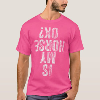 T-shirt Est Mon Cheval Ok Équitation équitation Amateurs é