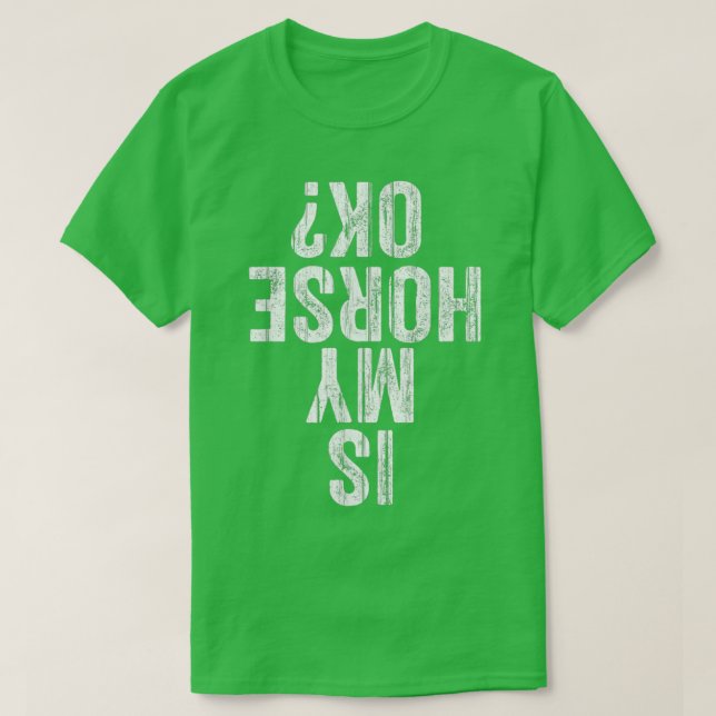 T-shirt Est Mon Cheval OK Équitation équitation Amateurs é (Design devant)