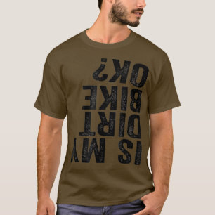 T-shirt Est Mon Vélo De Chemin OK Drôle Motocross Cycle Bi