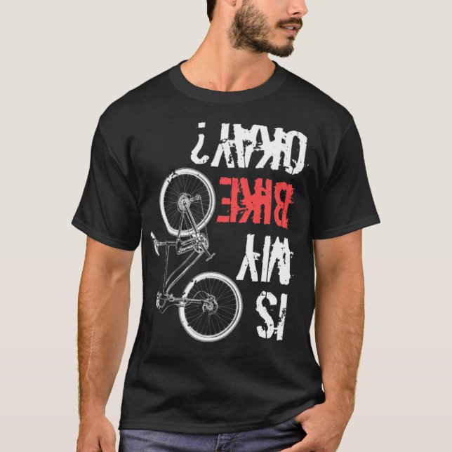 T-shirt Est Mon Vélo Ok Bm Vélo (3) Vélos Dirtbike  (Devant)