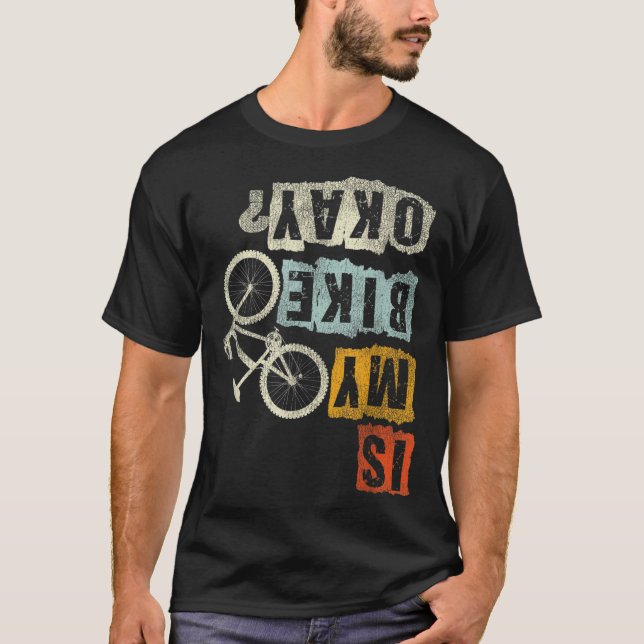 T-shirt Est Mon Vélo OK VTT Cadeaux VTT VTT (Devant)