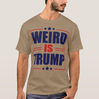 T-shirt Est Mot Minimaliste Étrange