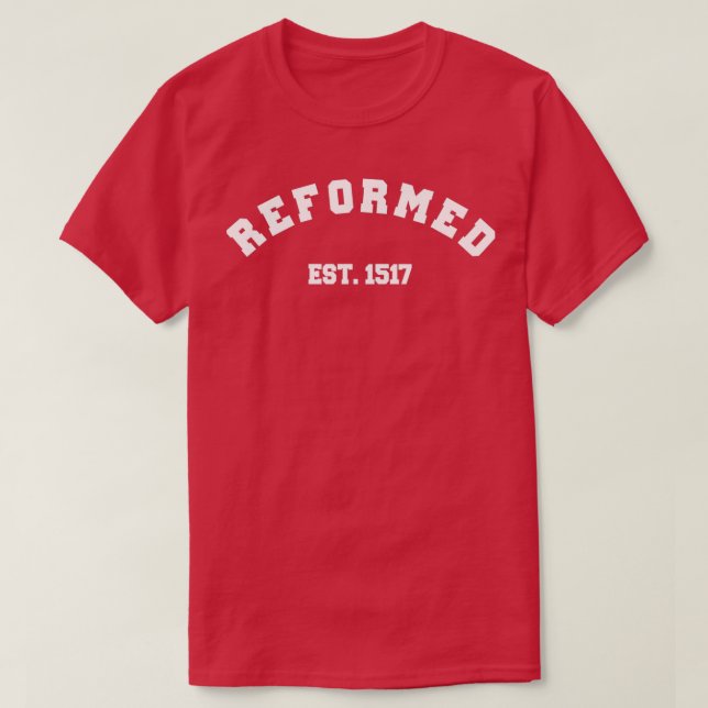 T-shirt Est réformé (Design devant)