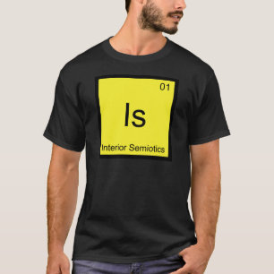 T-shirt Est - Symbole d'élément de chimie sémiotique intér