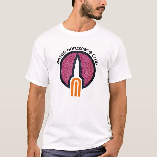 T-shirt Estes Aerospace Club (Devant)